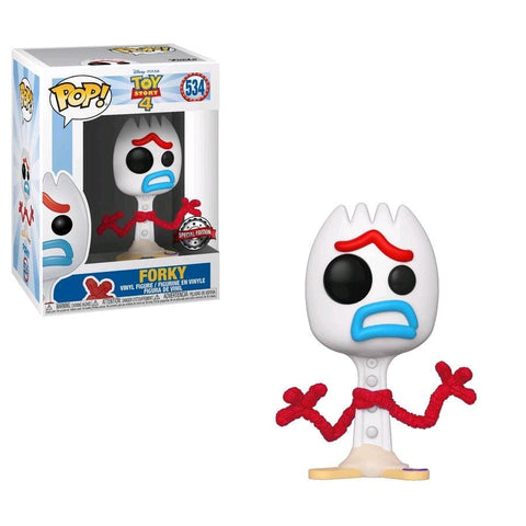 Toy Story 4 - Forky Sad US Exclusive Pop! Vinyl [RS] - Pop! Vinyl