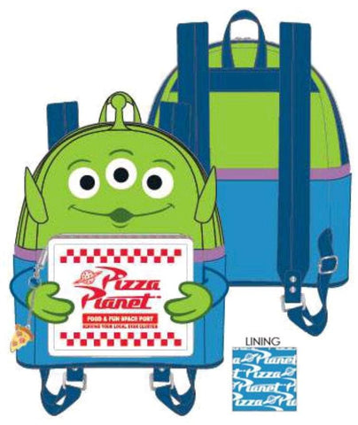 Toy Story - Alien with Pizza Box Mini Backpack - Bags & Accessories