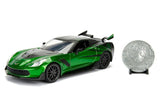 Transformers - Chevy Corvette Stingray Crosshairs 1:24 Hollywood Ride - Metal Figures & Vehicles