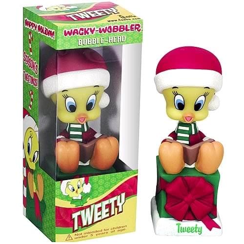 Tweety Bird - Christmas Wacky Wobbler - Vinyl Figure