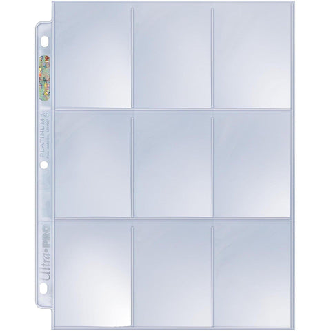 Ultra Pro Platinum Series Hologram 9 Pocket Pages - TCG
