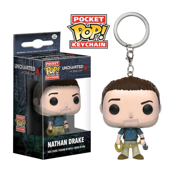 Uncharted - Nathan Drake Pop! Keychain - Keychain