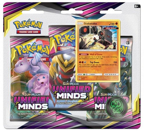 Unified Minds Three Booster Blister - Stakataka - TCG
