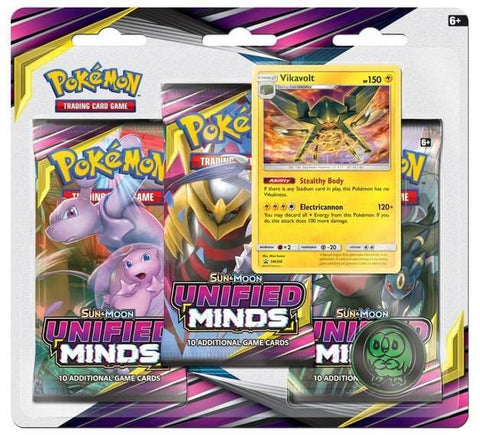 Unified Minds Three Booster Blister - Vikavolt - TCG