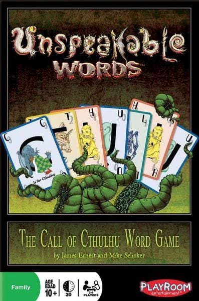 Unspeakable Words - The Call of Cthulhu Word Game - Card Game
