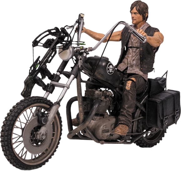 Walking Dead - Daryl Dixon with Chopper Set - Vinyl Figure