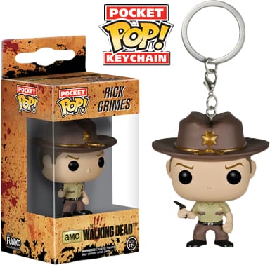 Walking Dead - Rick Grimes Pop! Keychain - Keychain