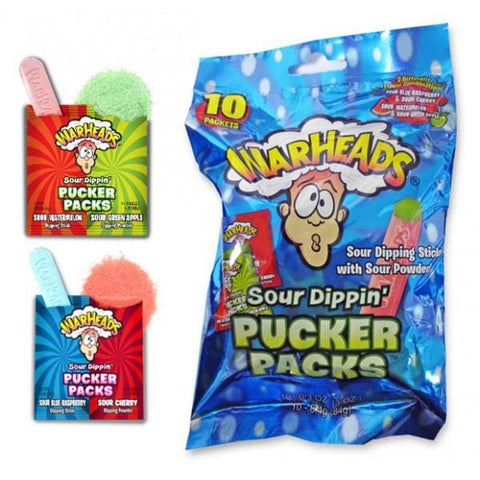 Warheads Sour Dippin Pucker Packs - Candy