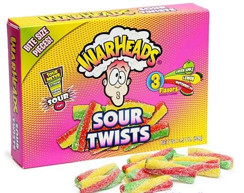 Warheads - Sour Twists Theatre Box - Candy