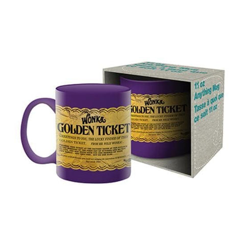 Willy Wonka - Golden Ticket Coffee Mug - Homewares