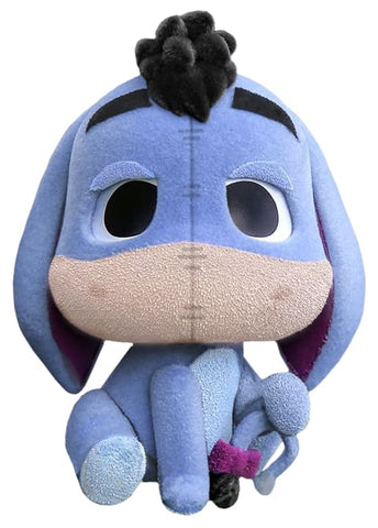 Winnie the Pooh - Eeyore Flocked Cosbaby 3.75 Hot Toys Bobble-Head Figure - Vinyl Figure