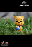 Winnie the Pooh - Winnie the Pooh Flocked Cosbaby 3.75â Hot Toys Bobble-Head Figure - Vinyl Figure