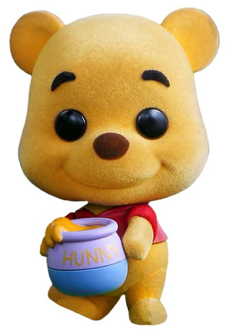 Winnie the Pooh - Winnie the Pooh Flocked Cosbaby 3.75â Hot Toys Bobble-Head Figure - Vinyl Figure