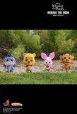 Winnie the Pooh - Winnie the Pooh Flocked Cosbaby 3.75â Hot Toys Bobble-Head Figure - Vinyl Figure
