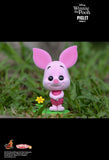Winnie the Pooh - Piglet Flocked Cosbaby 3.75â Hot Toys Bobble-Head Figure - Vinyl Figure