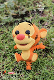 Winnie the Pooh - Tigger Flocked Cosbaby 3.75â Hot Toys Bobble-Head Figure - Vinyl Figure