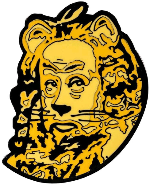 Wizard of Oz - Cowardly Lion Enamel Pin - Badges & Pins