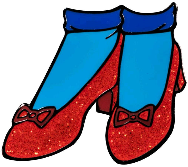 Wizard of Oz - Ruby Slippers Enamel Pin - Badges & Pins