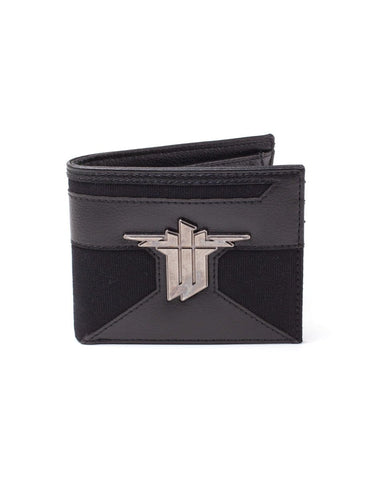 Wolfenstein 2 - Metal Badge Logo Wallet - Bags & Accessories