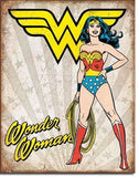 Wonder Woman - Heroic Retro Tin Sign - Posters & Art Prints