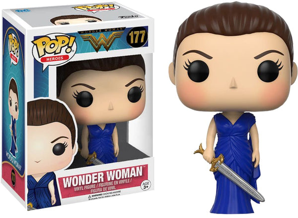 Wonder Woman Movie - Ww Blue Dress Pop! Eb Exc Rs - Pop! Vinyl