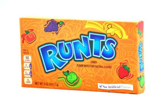 Wonka Runts Candy Theatre Box - Candy