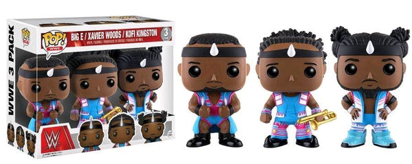 Wwe - Big E Woods & Kingston Pop! 3Pk !e Rs - Pop! Vinyl