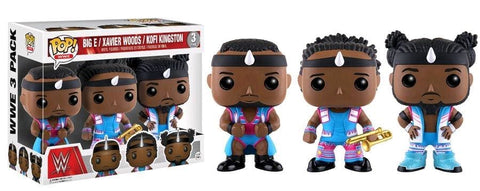 Wwe - Big E Woods & Kingston Pop! 3Pk !e Rs - Pop! Vinyl
