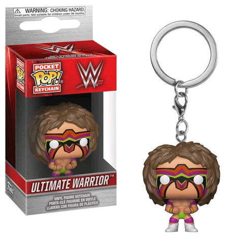 WWE - Ultimate Warrior Pocket Pop! Keychain [RS] - Keychain