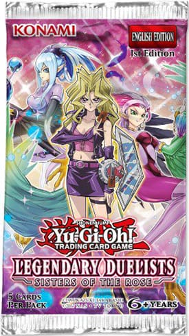 Yu-Gi-Oh! Legendary Duelists: Sisters Of The Rose Booster - Tcg